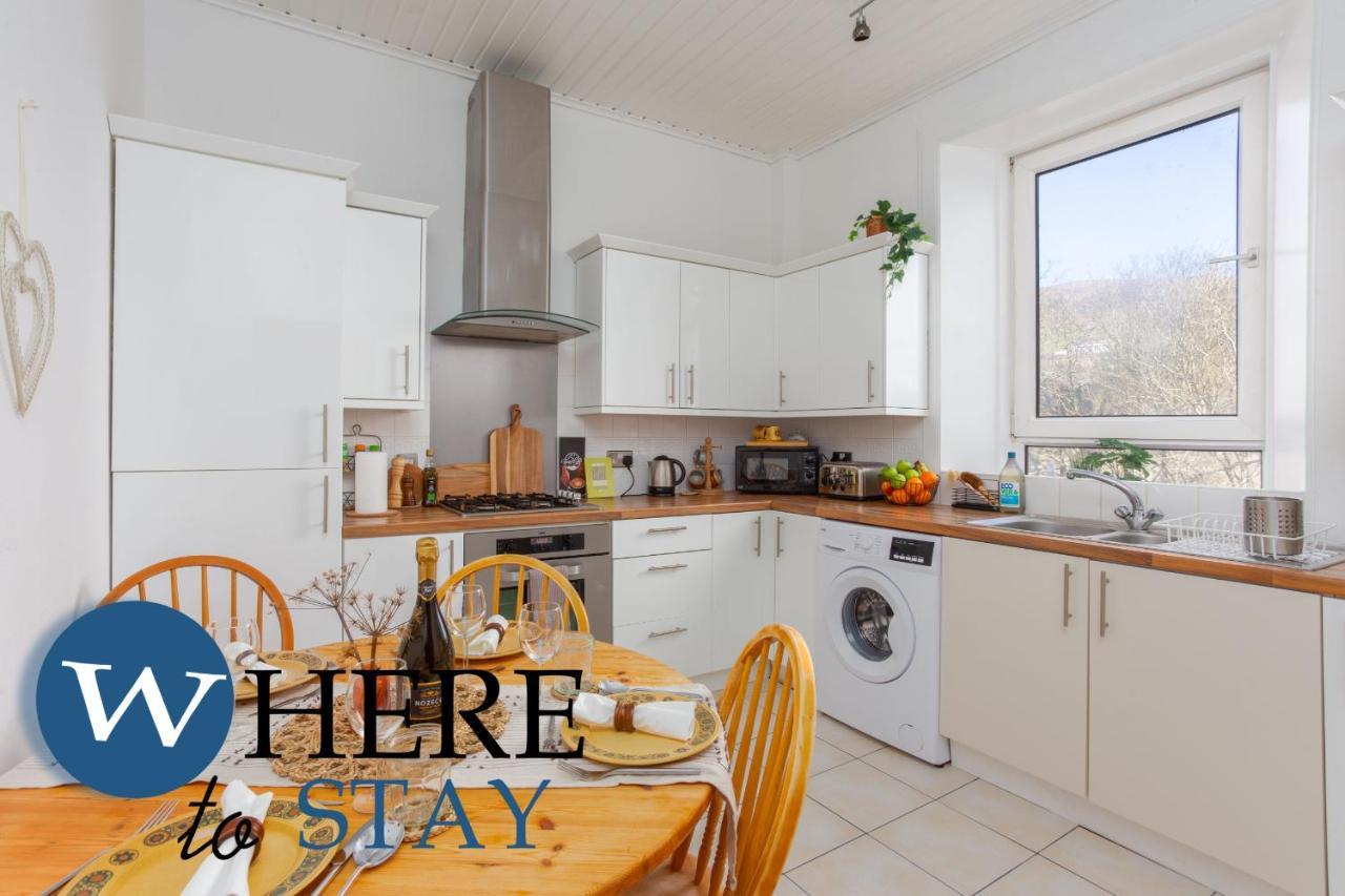 Bright 2Bed Apartment In Galashiels City Centre Экстерьер фото