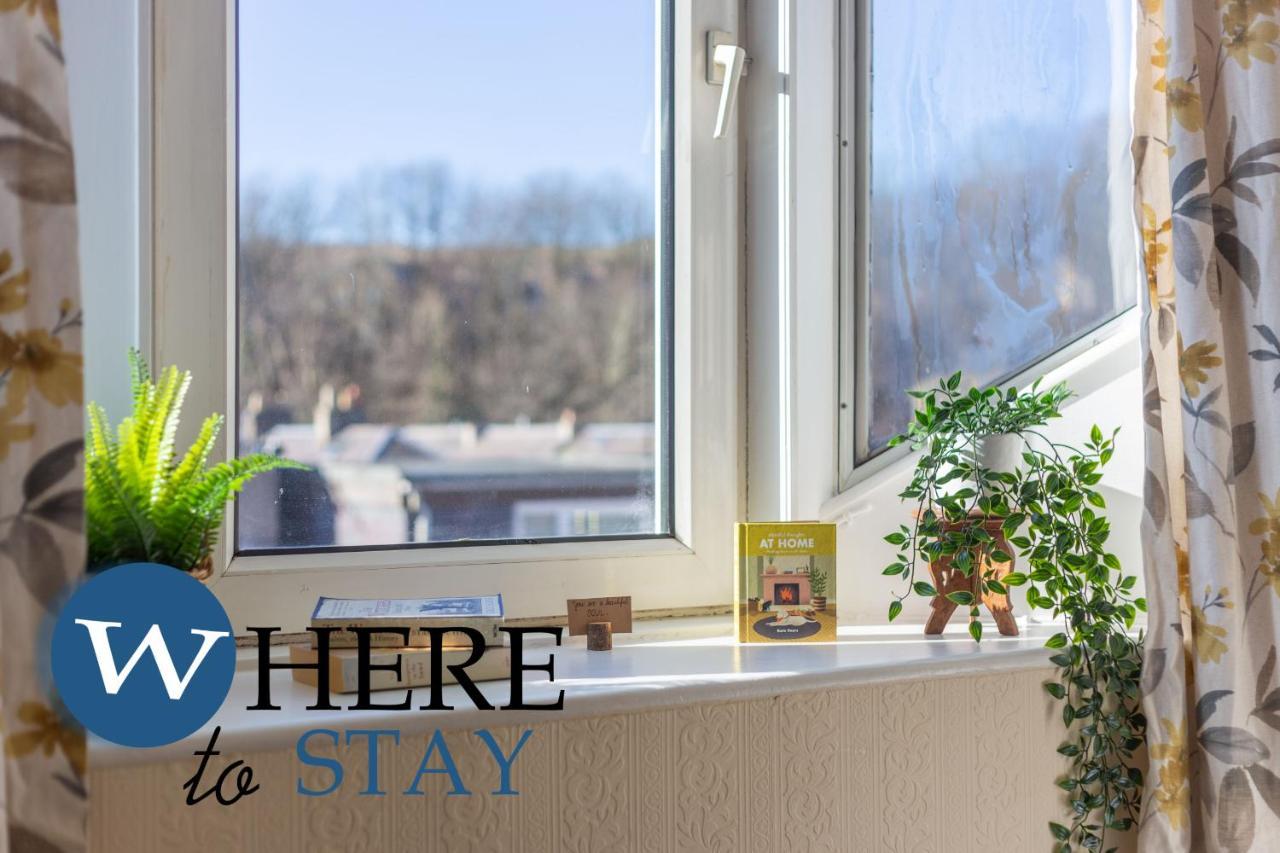 Bright 2Bed Apartment In Galashiels City Centre Экстерьер фото